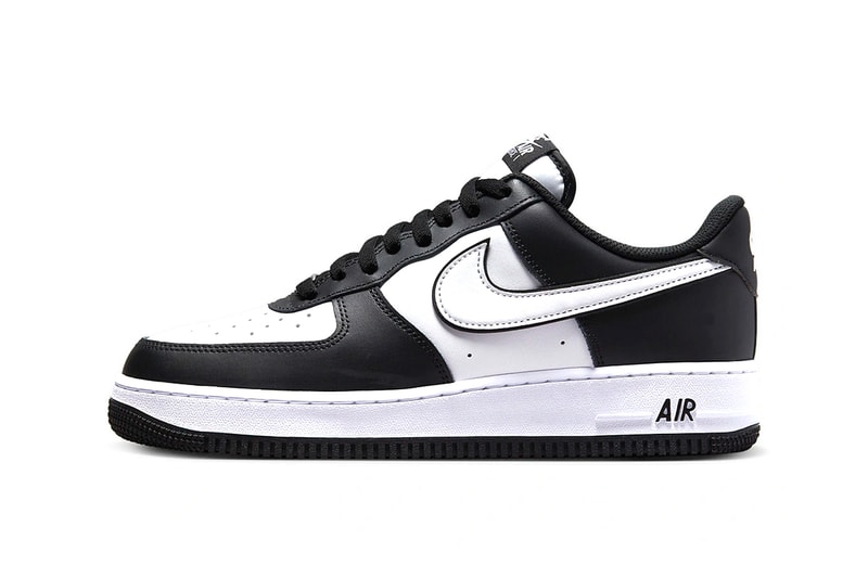 Nike Air Force 1 Low Receives Its Iteration of the Panda Colorway retro af1 low top classic silhouette swoosh dv0788-001 40th anniversary