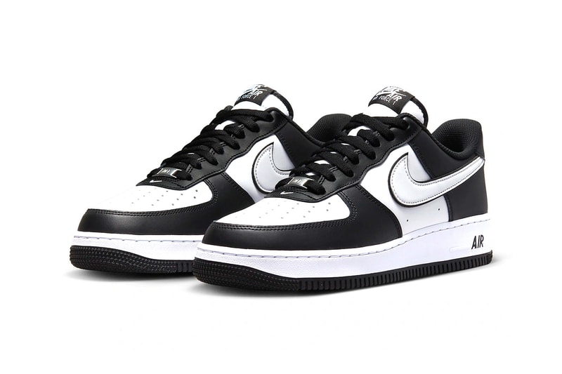 Nike Air Force 1 Low Receives Its Iteration of the Panda Colorway retro af1 low top classic silhouette swoosh dv0788-001 40th anniversary