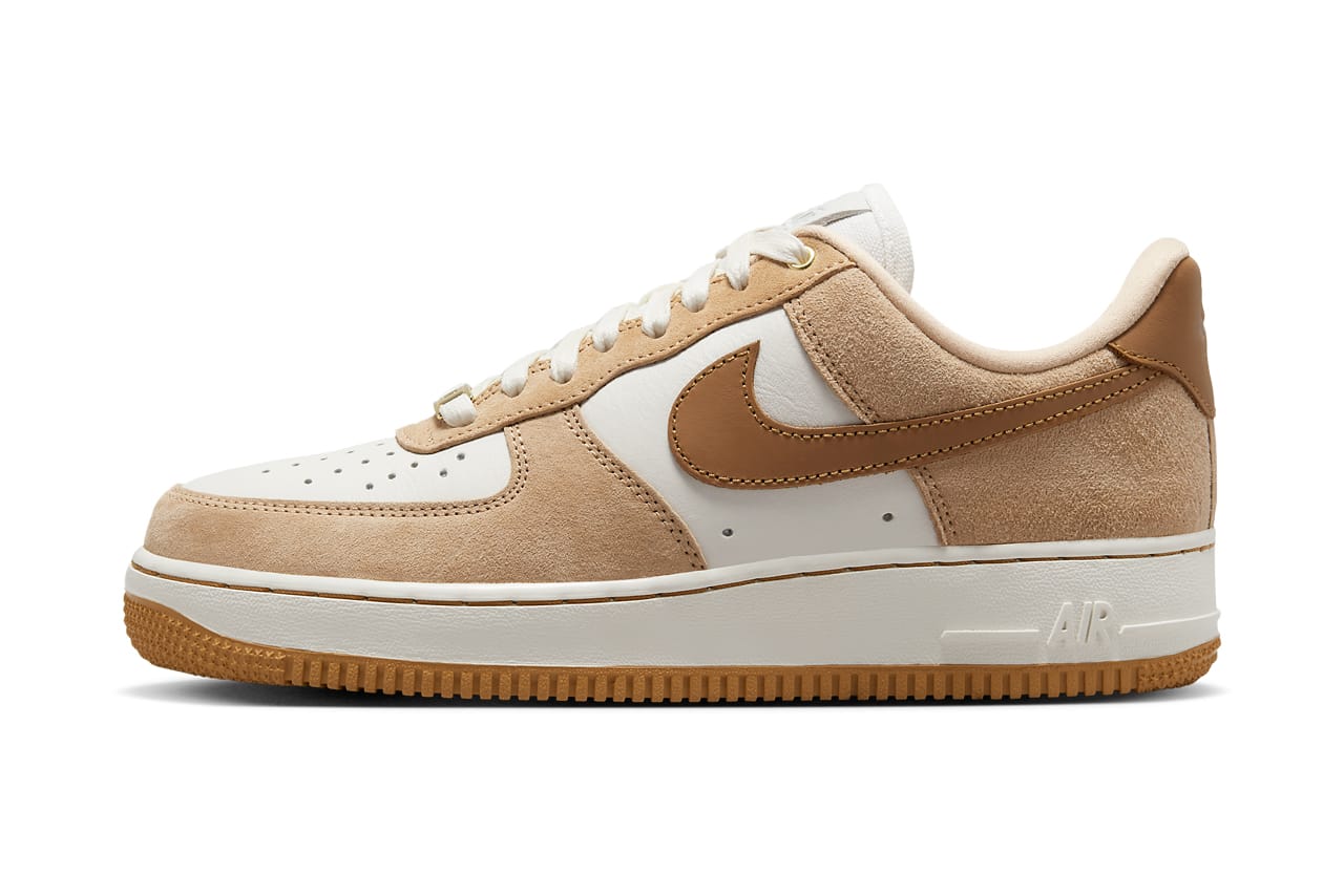 tanned nike air force 1