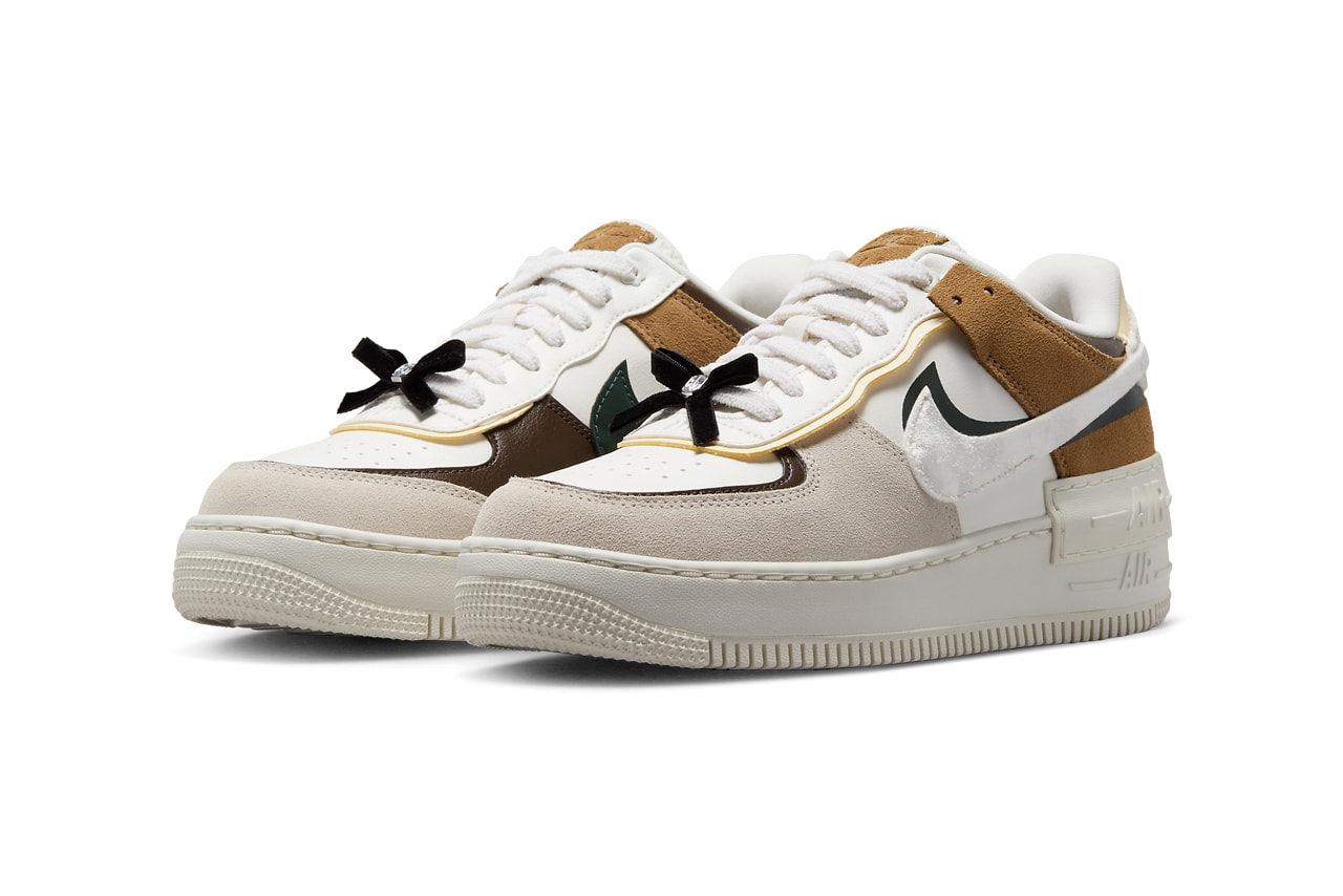 Nike Air Force 1 Shadow Black Bow FB1857 111 Release Info date store list buying guide photos price