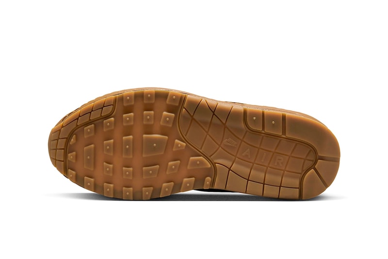 Nike Air Max 1 '87 Gets Hit With an "Ale Brown" Colorway swoosh lowtops DV3888-200 Ale Brown/Ale Brown-Gum Medium Brown tonal gold