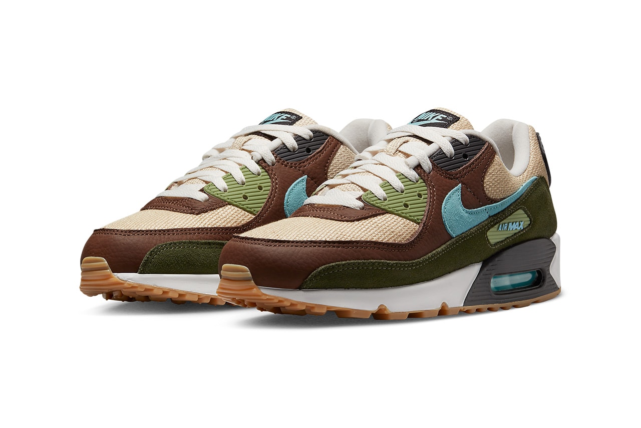 nike air max 90 hemp olive brown blue release date info store list buying guide photos price 