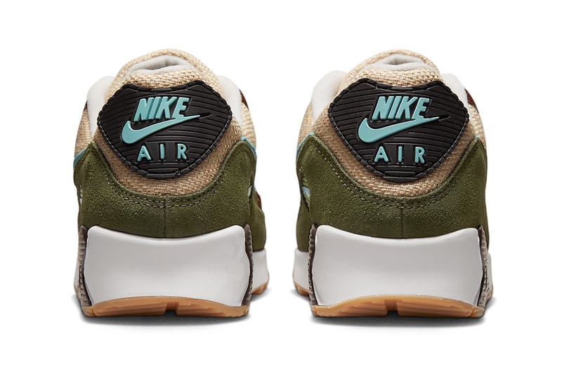 nike air max 90 hemp olive brown blue release date info store list buying guide photos price 