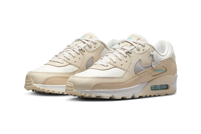 nike air max 90 mama dz5194 001 mothers mini white sail turqoise faux fur release date info price