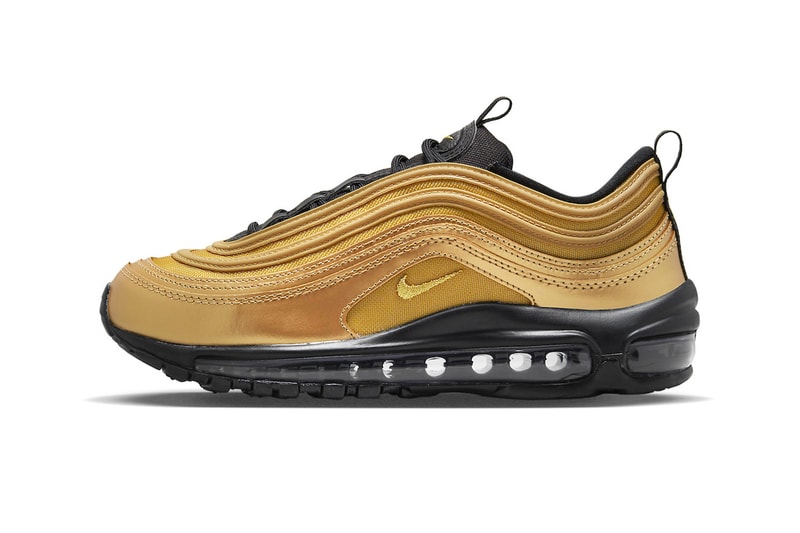Nike Air Max 97 AM97 Metallic Gold Black 3m dx0137 700 185 usd release date info price