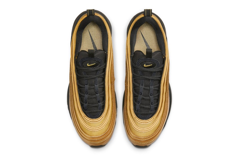 Nike Air Max 97 AM97 Metallic Gold Black 3m dx0137 700 185 usd release date info price