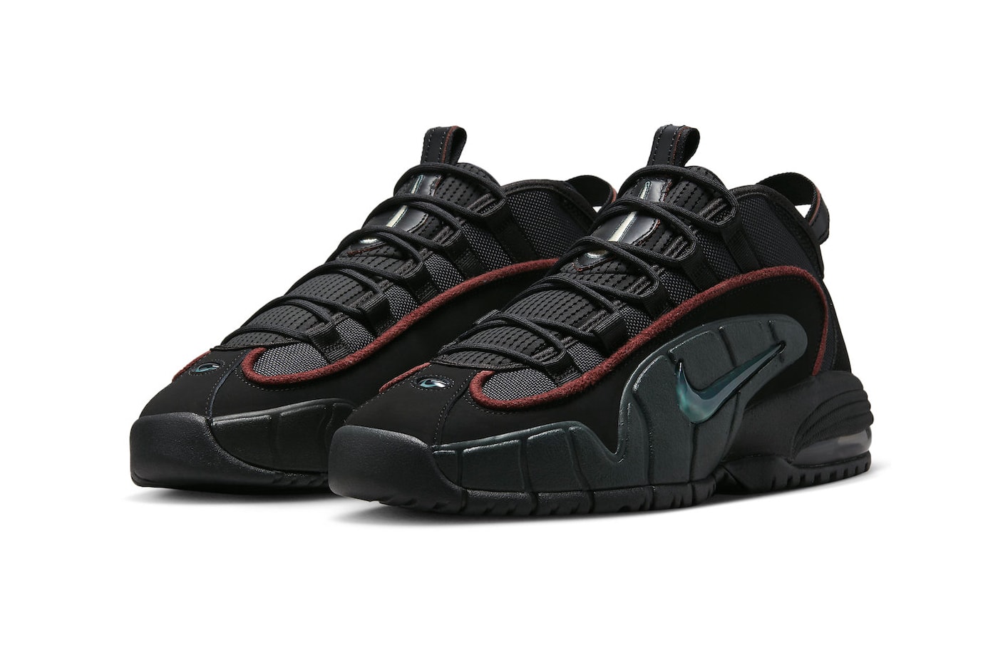 Nike Air Max Penny 1 Faded Spruce Official Look Release Info DV7442-001 Date Buy Price Black Anthracite Dark Pony Penny Hardaway