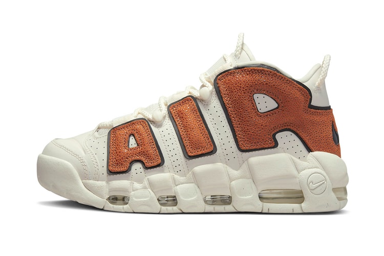 Nike Air More Uptempo Gears up for NBA Season With Basketball Textured Iteration