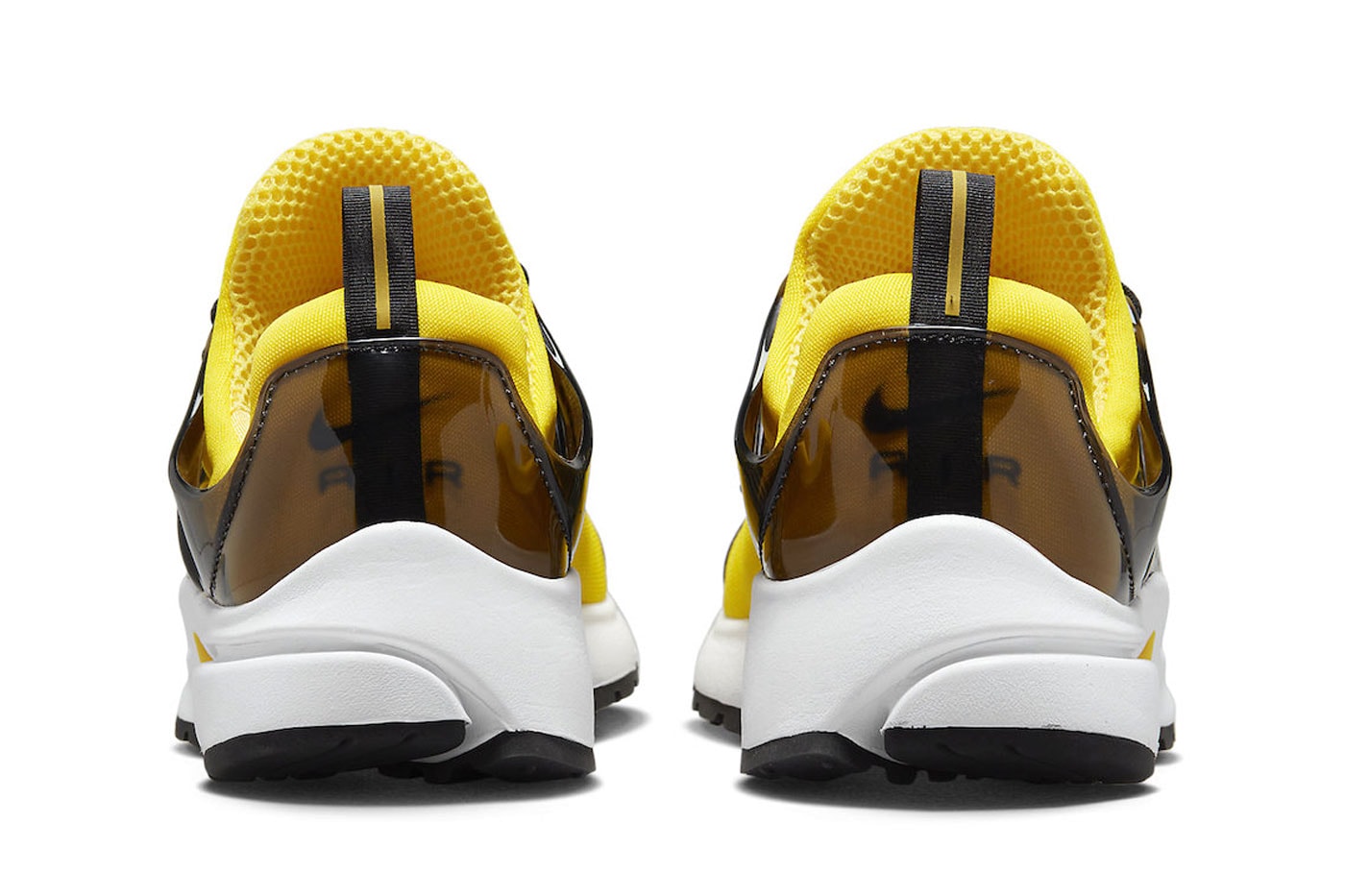 Nike Air Presto tour yellow black white fd0034 700 semi translucent plastic 135 usd release info date price