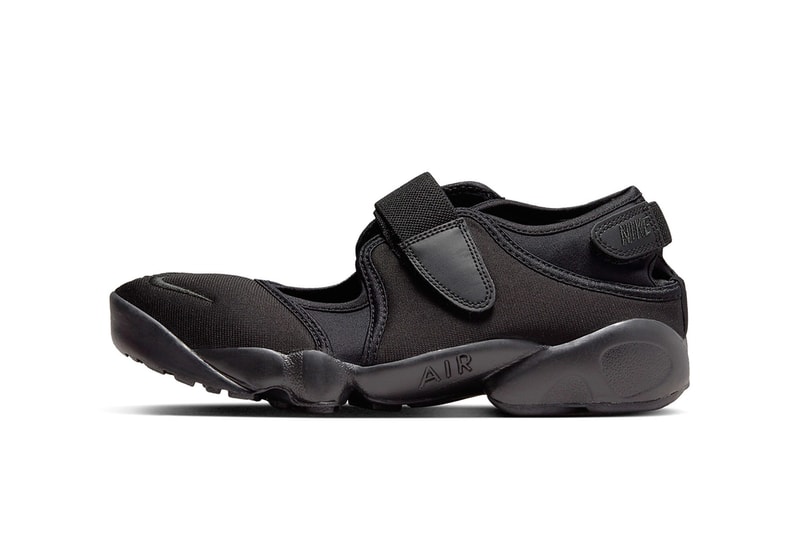 Nike Air Rift Surfaces in Triple Black maison margiela tabi toe affordable alternative shoes DZ4182-010