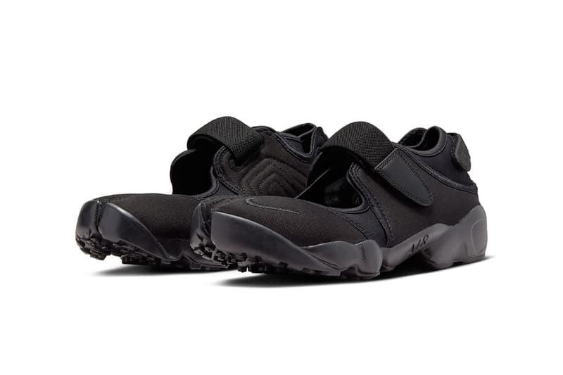 Nike Air Rift Surfaces in Triple Black maison margiela tabi toe affordable alternative shoes DZ4182-010