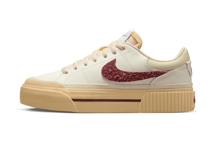 Nike Outfits the Court Legacy Lift in "Coconut Milk"