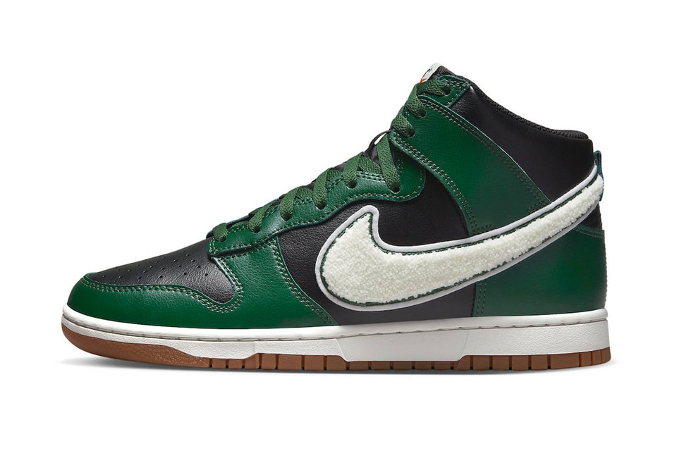 Nike Dunk High Retro University Gorge Green Officially Released Hypebeast