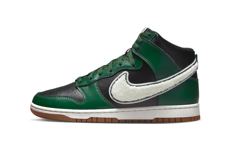 Nike Dunk High Retro University "Gorge Green" Has Officially Been Released DR8805-001 swoosh high top svd raffle