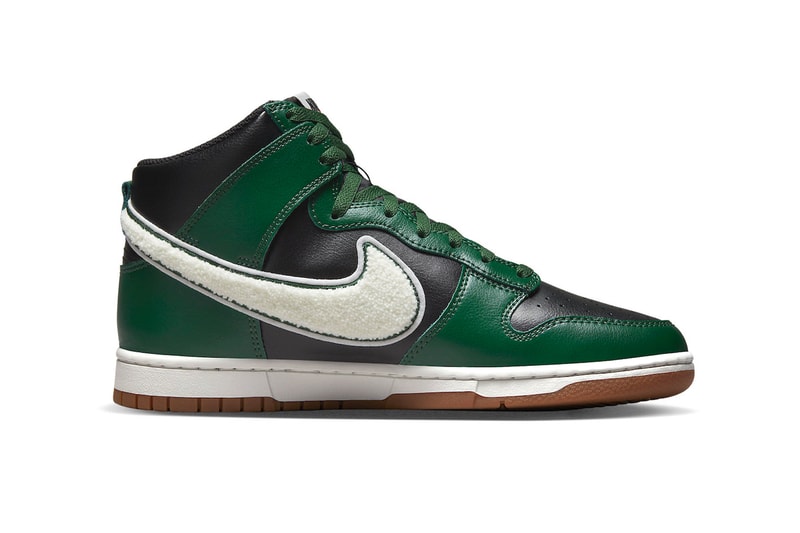 Nike Dunk High Retro University "Gorge Green" Has Officially Been Released DR8805-001 swoosh high top svd raffle