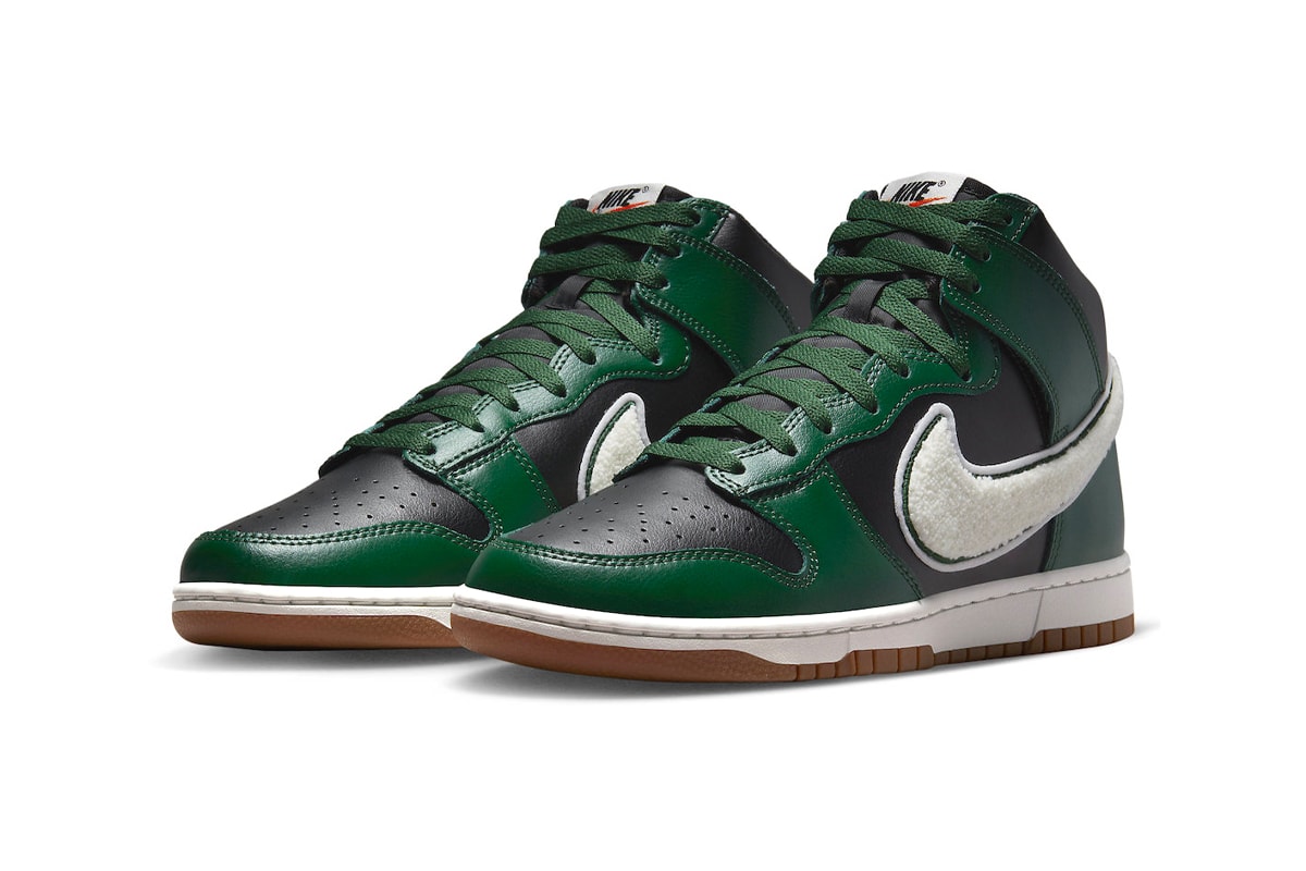 Nike Dunk High Retro University "Gorge Green" Has Officially Been Released DR8805-001 swoosh high top svd raffle