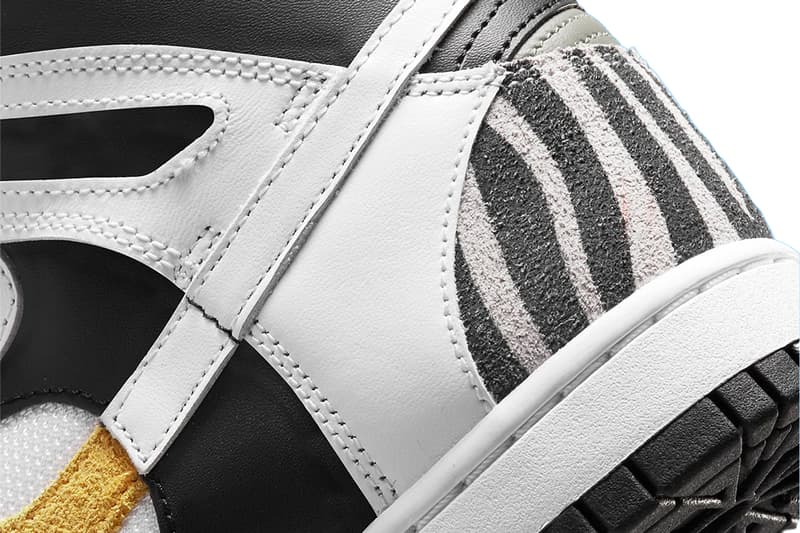 Nike Dunk High See-Thru "Reverse Panda" Release Info hype sneakers swoosh footwear DZ7327-001