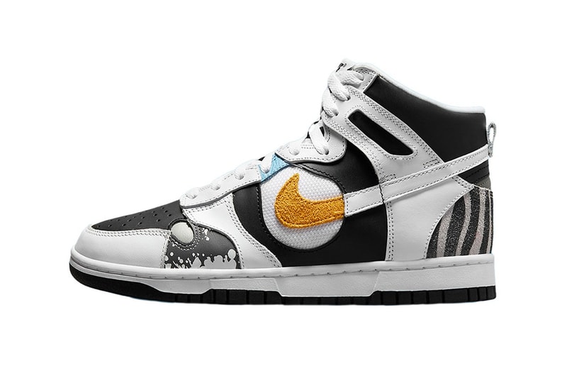 Nike Dunk High See-Thru "Reverse Panda" Release Info hype sneakers swoosh footwear DZ7327-001