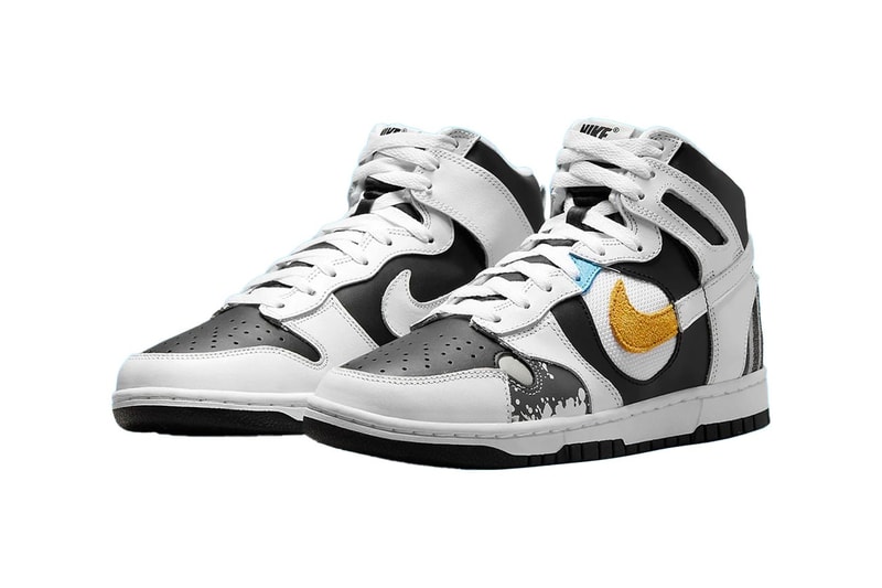 Nike Dunk High See-Thru "Reverse Panda" Release Info hype sneakers swoosh footwear DZ7327-001