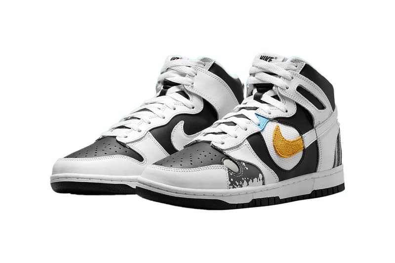 Nike Dunk High See-Thru "Reverse Panda" Release Info hype sneakers swoosh footwear DZ7327-001