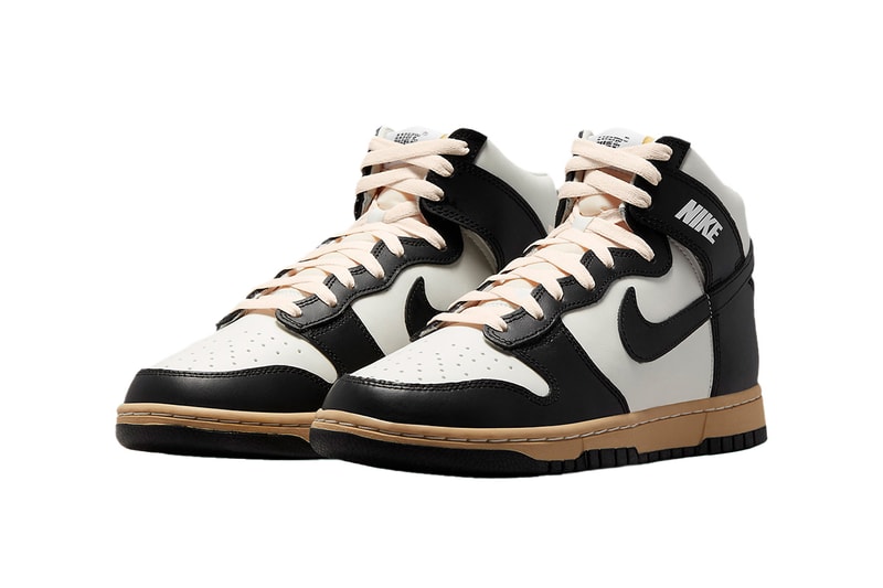 Nike Dunk High Vintage Panda Release Info swoosh sneakers hype