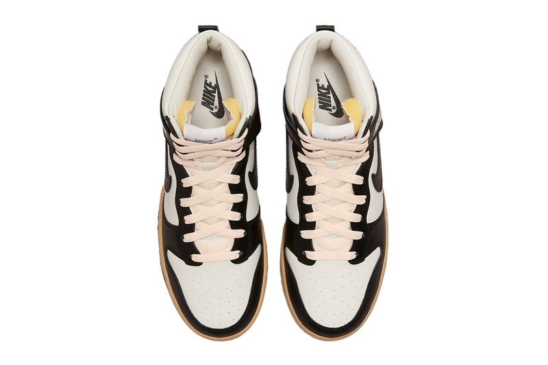 Nike Dunk High Vintage Panda Release Info swoosh sneakers hype