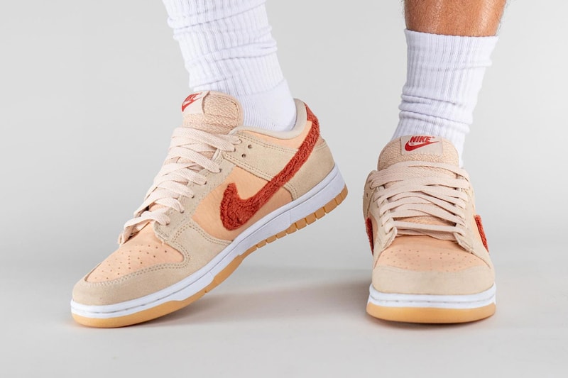 Detailed Look at the 'Peach Cream' Nike Dunk Low