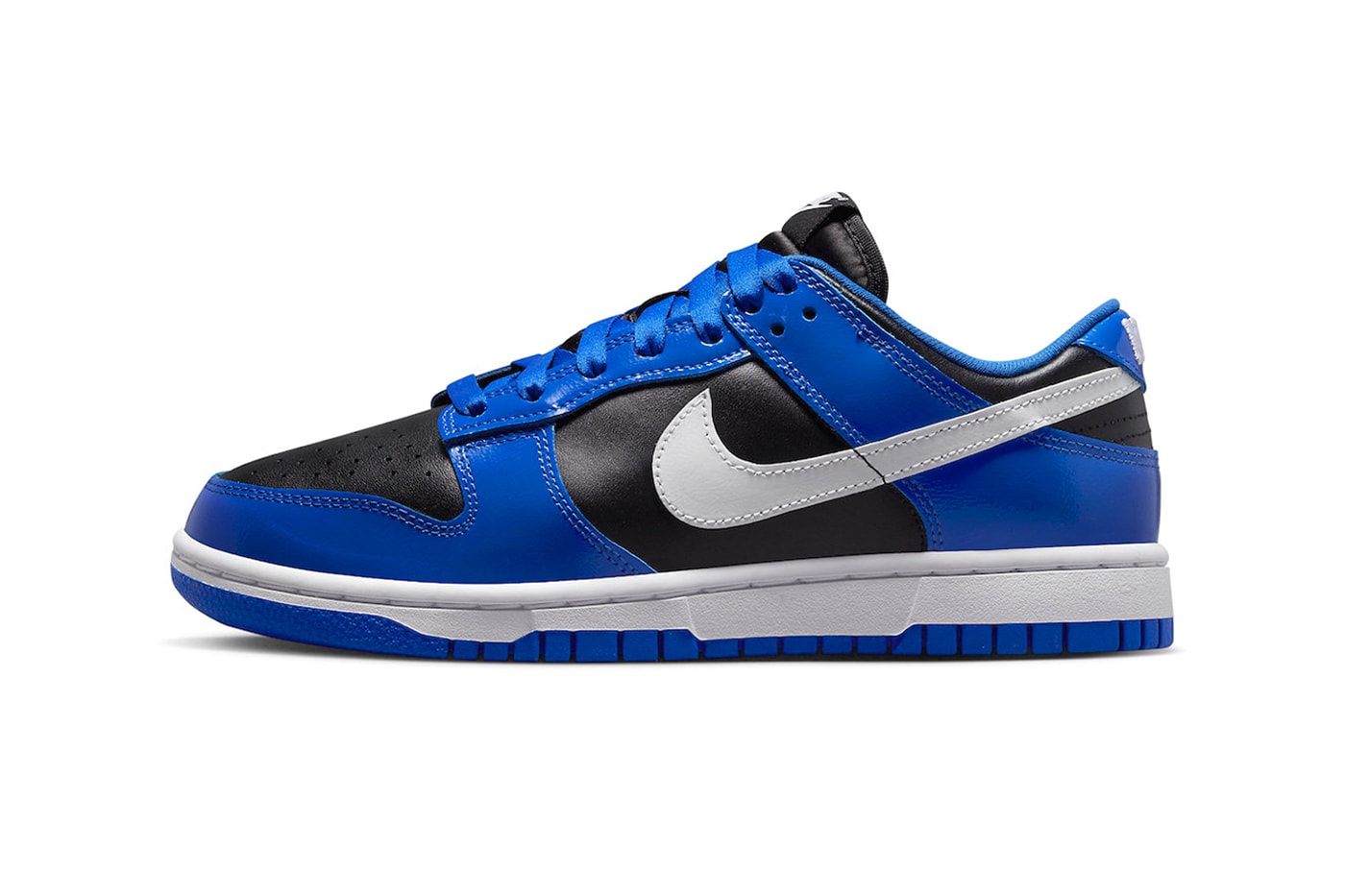 Nike Dunk Low Game Royal wmns DQ7576-400 Official Photos white black