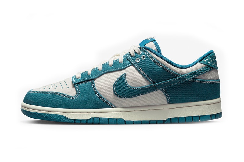 The Nike Dunk Low Gets Outfitted in “Industrial Blue” Denim