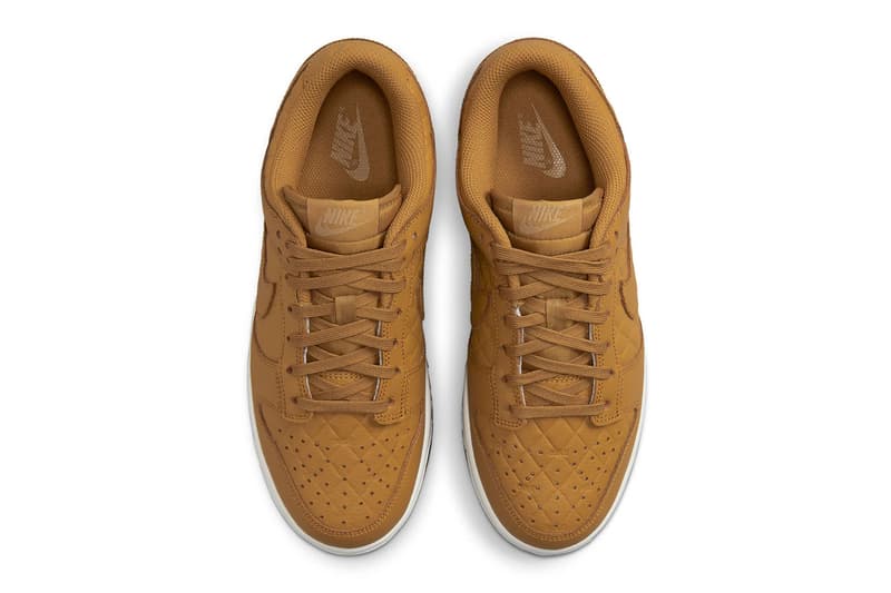 Nike Dunk Low Quilted Wheat DX3374-700 Release Date