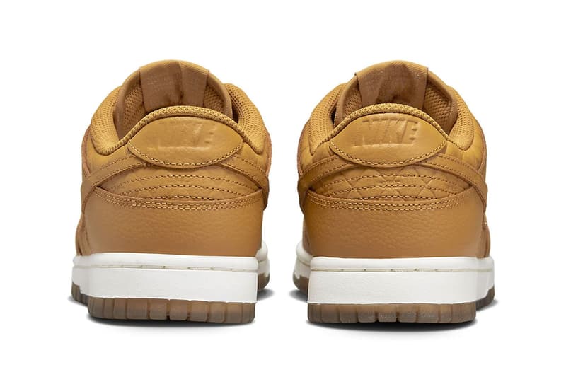 Nike Dunk Low Quilted Wheat DX3374-700 Release Date