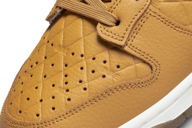 Nike Dunk Low Quilted Wheat DX3374-700 Release Date