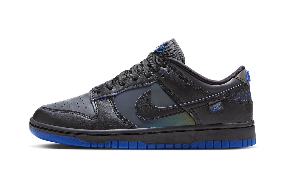 Nike Dunk royal blue dunks Low Comes Dressed in Iridescent Royal Blue Details