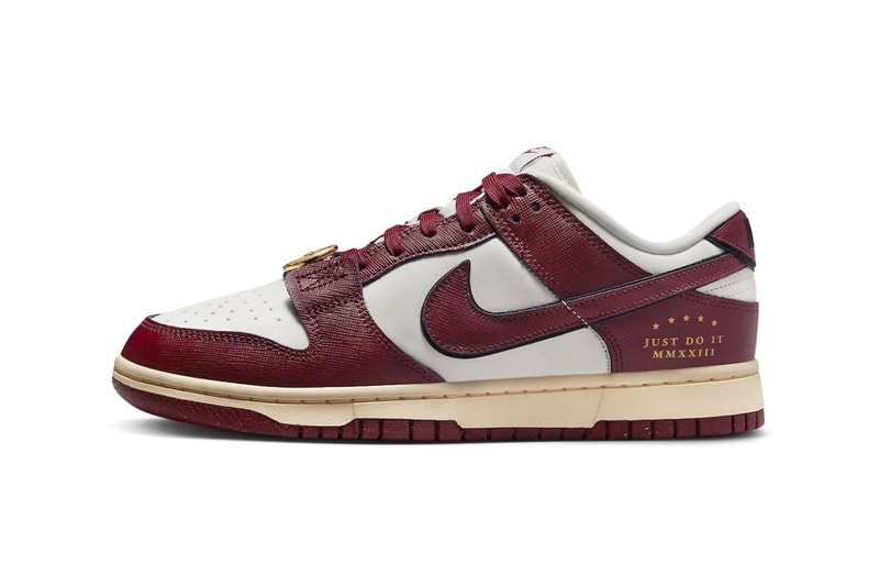 Nike Dunk Low "Team Red" Arrives With Gold Accents DV1160-101 Sail/Team Red-Black-Muslin champion low top skater
