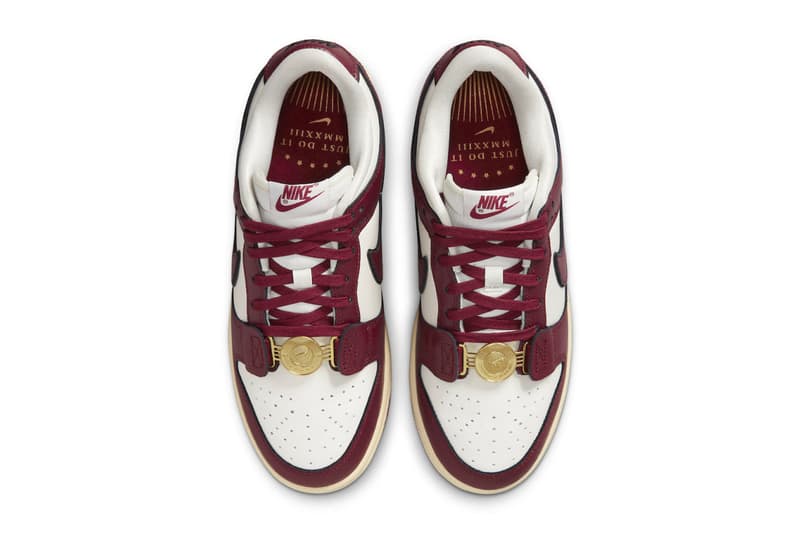 Nike Dunk Low "Team Red" Arrives With Gold Accents DV1160-101 Sail/Team Red-Black-Muslin champion low top skater