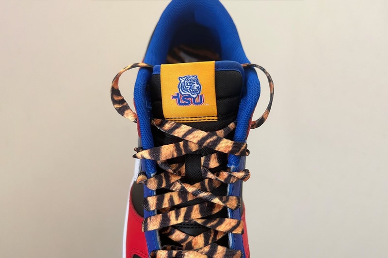 Nike Dunk Low Tennessee State University Tigers Release Info date store list buying guide photos price TSU 1912