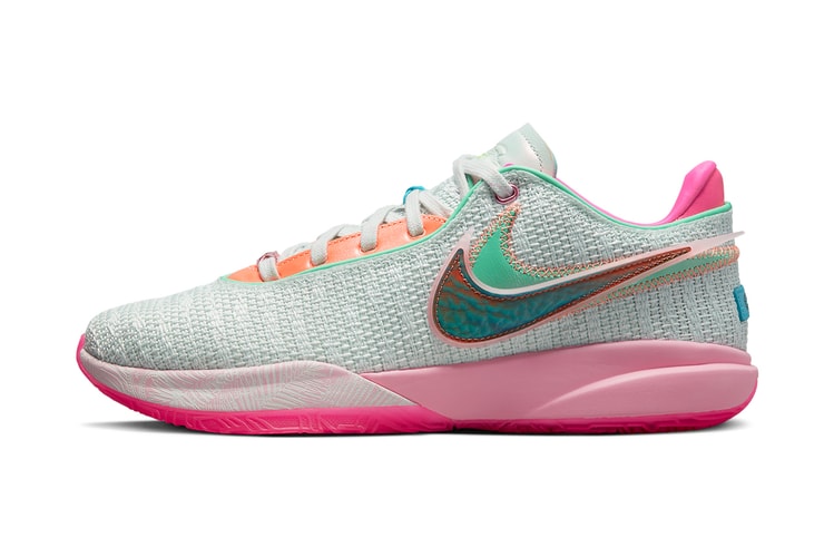 Official Images of the Nike LeBron 20 "Barely Green"