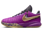 Nike LeBron 20 GS "Vivid Purple" Pays Tribute to the Lakers for Upcoming October Release