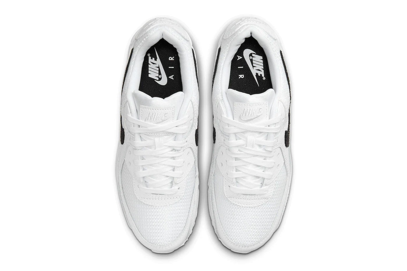 Nike Air Max 90 white reptile snakeskin black two tone release info date price