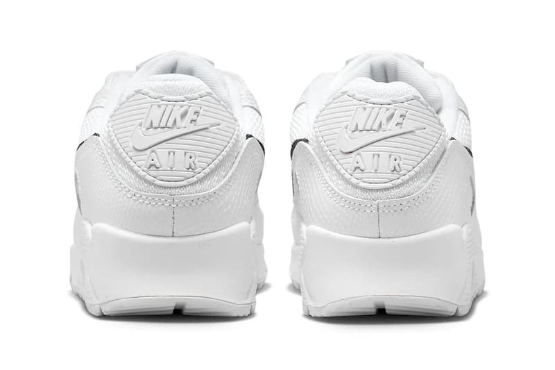 Nike Air Max 90 white reptile snakeskin black two tone release info date price