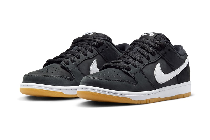 Nike SB Dunk Low Gets Hit With Black Uppers and Gum Bottoms