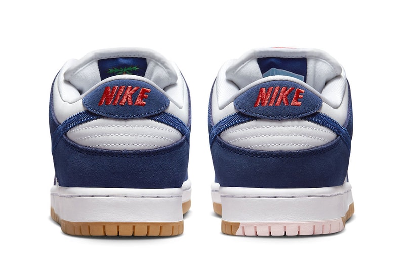 Nike SB Dunk Low Gets Hit With the "LA Dodgers" Colorway for Its Fall Release Date MLB baseball DO9395-400 release info skate shops