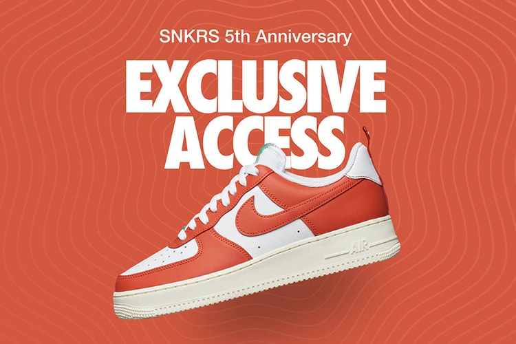 Nike SNKRS Korea Celebrates 5th Anniversary With an Exclusive Air Force 1