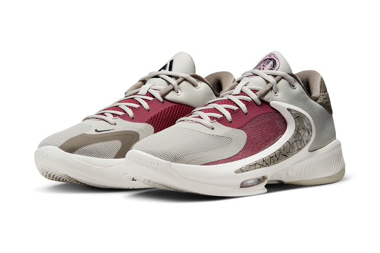 Giannis Antetokounmpo's Nike Zoom Freak 4 Arrives in "Moon Fossil"