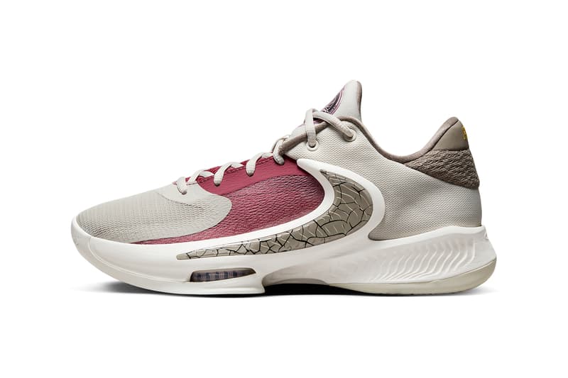 Nike Zoom Freak 4 Moon Fossil DJ6149 002 Release Info Giannis Antetokounmpo date store list buying guide photos price