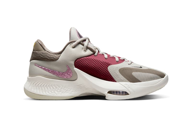 Nike Zoom Freak 4 Moon Fossil DJ6149 002 Release Info Giannis Antetokounmpo date store list buying guide photos price