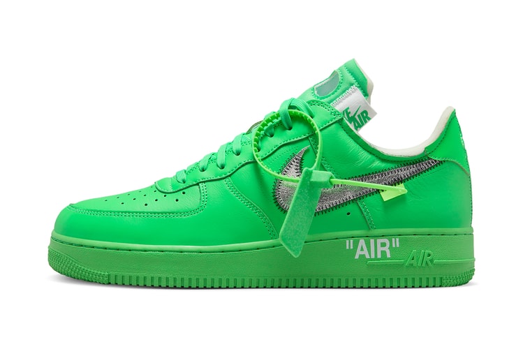 The Off-White™ x Nike Air Force 1 Low "Brooklyn" Releases Next Week