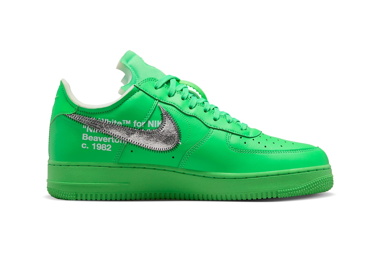 Nike Off-White x Air Force 1 Low 'Brooklyn' DX1419-300 US 4