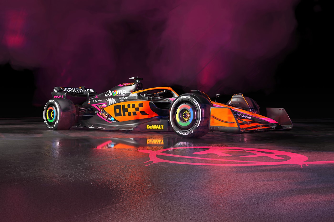 OKX McLaren Racing Future Mode Livery Unveil Info Singapore Japan