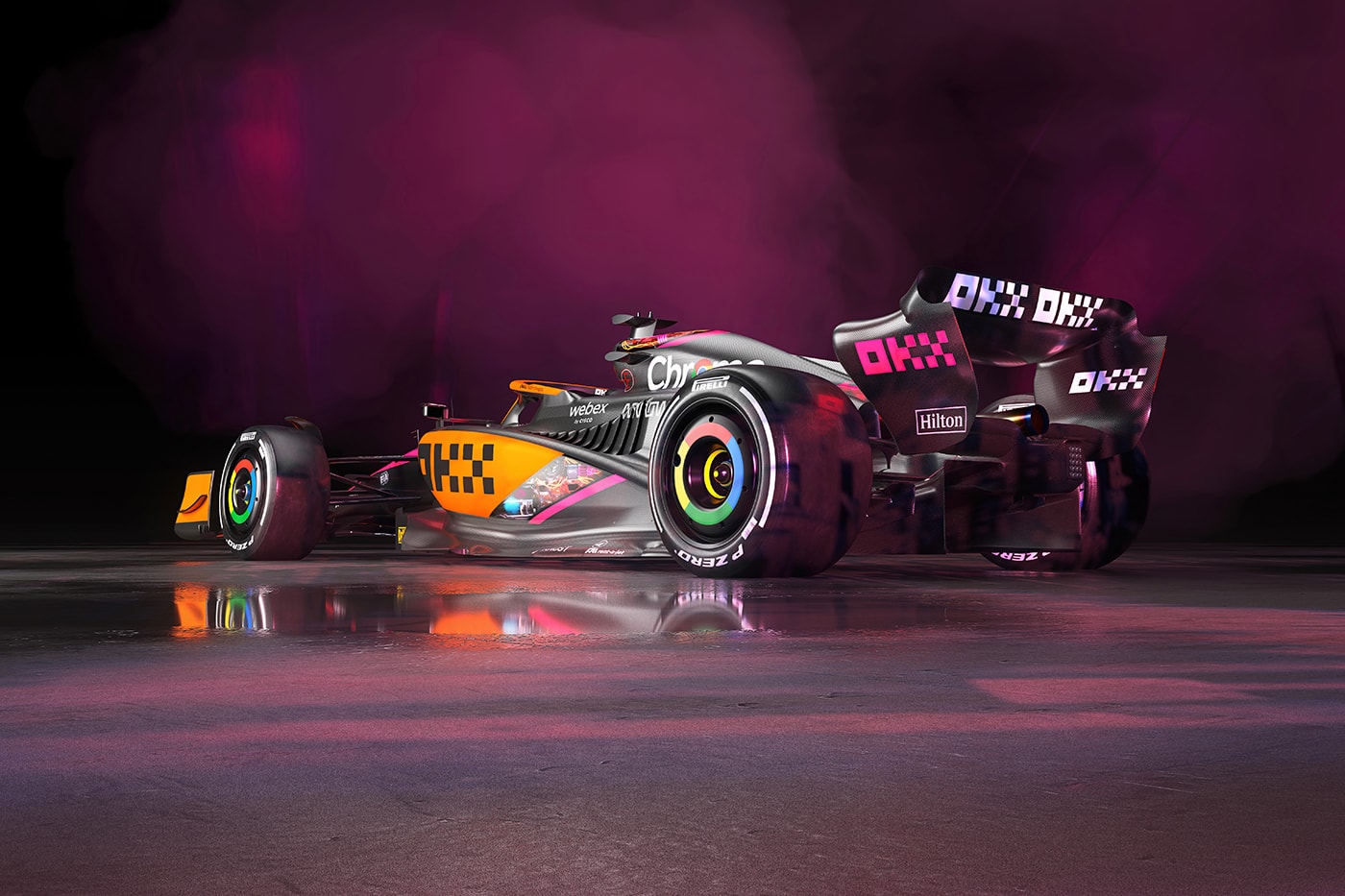 OKX McLaren Racing Future Mode Livery Unveil Info Singapore Japan
